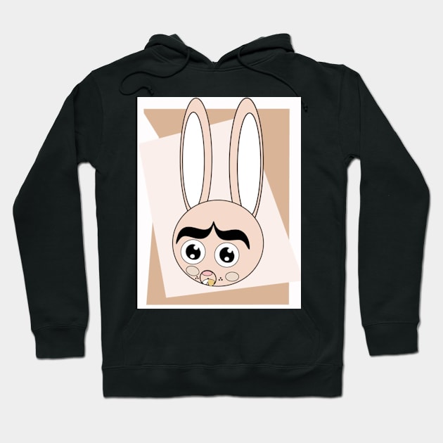 gold tooth wabbit Hoodie by brandonfoster1650